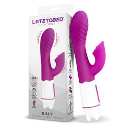 Billy Rabbit Vibrator USB Silicone Purple