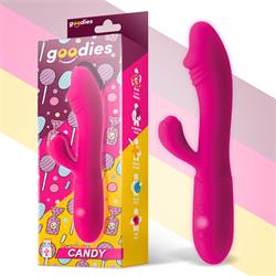 Candy Fucshia Vibrator USB Silicone