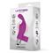 Fingyhop Vibrating Bullet with Rabbit Silicone Purple