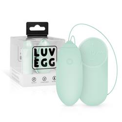 Huevo Vibrador Control Remoto USB Verde