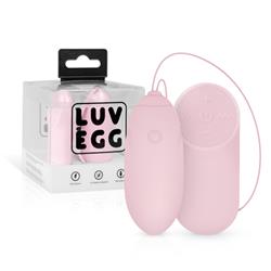 LUV EGG Rechargeable Vibrating Egg - Pink