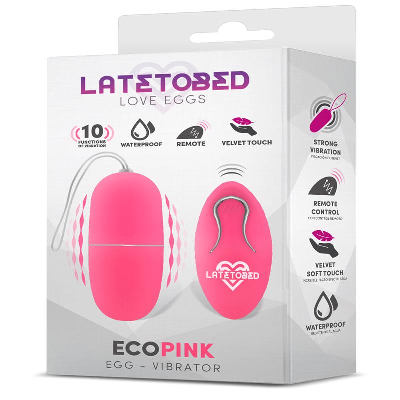 Ecopink Vibrating Egg with Remote Control
