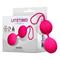 Geisha Double Kegel Balls Rose Red