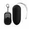 Vibrating Egg with Remote Control Black