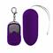 Vibrating Egg with Remote Control Dark Purple