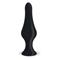 Shaped Silicone Anal Plugs Black
