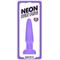 Neon  Butt Plug-Purple