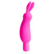 Neon Mini Vibrador Luv Bunny Rosa