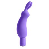 Neon Mini Vibrador Luv Bunny Púrpura