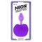 Neon Bunny Tail Purple