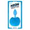 Neon Butt Plug Bunny Tail Blue