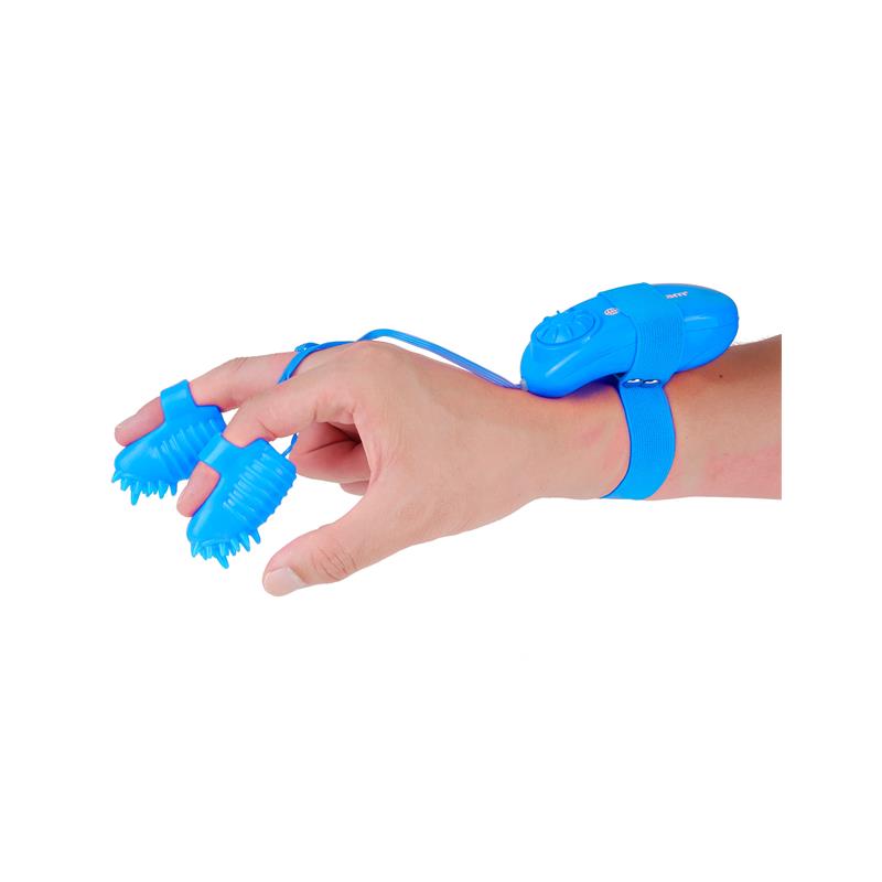 Neon Magic Touch Finger Fun Blue