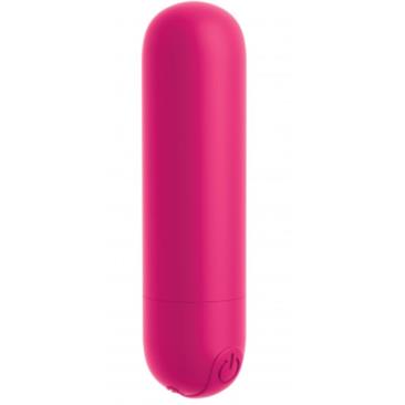 Vibrating Bullet Play Rechargeable USB 10 Functions Fuchsia