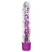 Vibrador Mr. Twister Rosa Metálico 17 cm