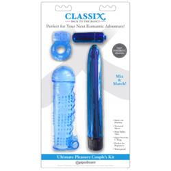 Ultimate Pleasure Couples Kit Blue