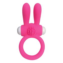 Neon Rabbit Ring Pink