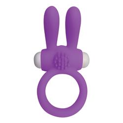 Neon Rabbit Ring Purple