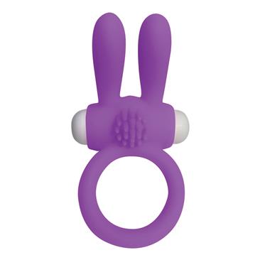 Neon Rabbit Ring Purple