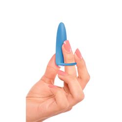 Neon Mini Vibrador Lil Finger Azul