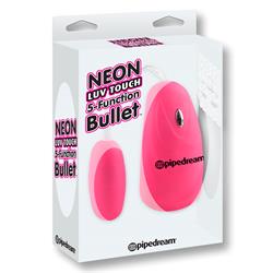 Neon Balla Vibradora 5 Funciones Luv Touch Rosa