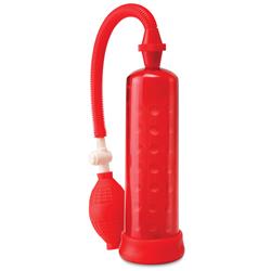 Pump Worx  Silicone Power Pump-Red