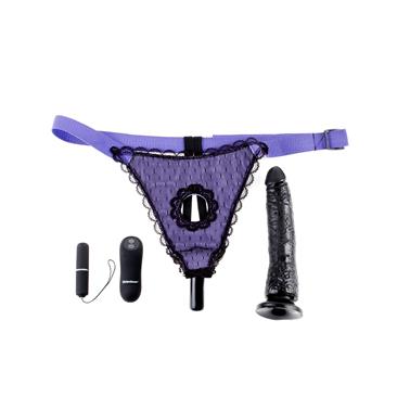 Fetish Fantasy Series Remote Control Fantasy Strap-on Black