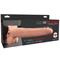 Hollow Strap-On with Dildo with Vibration 11"
