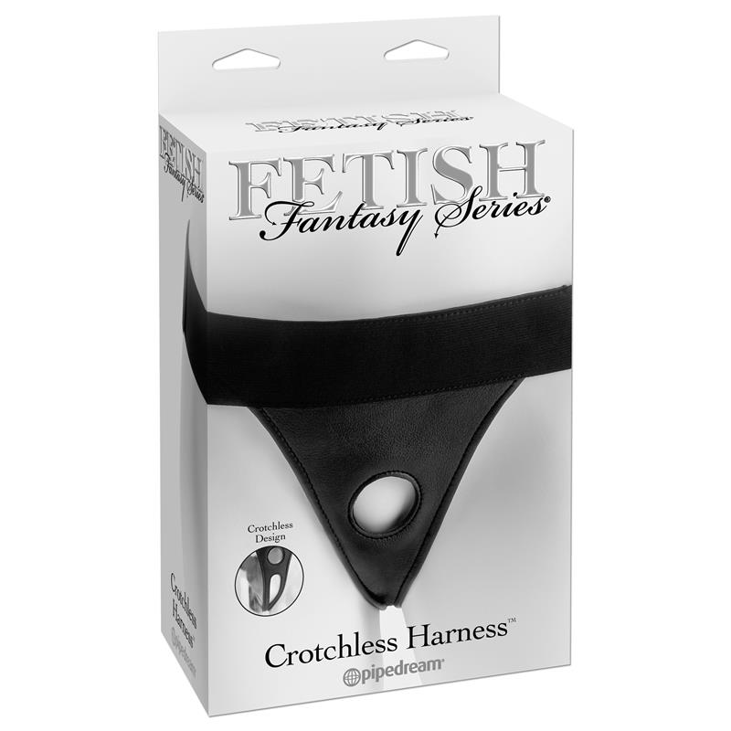 Fetish Fantasy Series Crotchless Harness Black