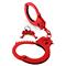 Fetish Fantasy Series Designer Metal Handcuffs Red