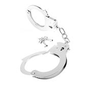 Fetish Fantasy Series Designer Metal Handcuffs Silver