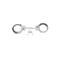 Fetish Fantasy Series Designer Metal Handcuffs Silver