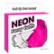 Neon   Furry Cuffs-Pink