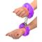 Neon  Furry Cuffs-Purple