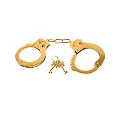 Fetish Fantasy Gold  Metal Cuffs-Gold