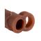 Fantasy X-tensions  Perfect 2,5 cm  Extension  with Ball Strap - Brown