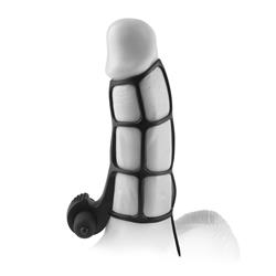 Fantasy X-tensions Deluxe Silicone Power Cage Black