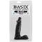 Basix Rubber Works  6" Dong-Black