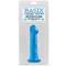 Basix Rubber Works  16,51 cm Dong with Suction - Blue