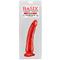 Basix Rubber Works  Slim 7" with Suction Cup-Red