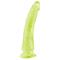 Basix Rubber Works  Slim 17,78 cm with Suction Cup - Colour Glow in the Dark