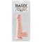 Dildo with Testicles and Suction Cup - Flesh 19 cm