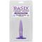 Basix Rubber Works  Mini Butt Plug - Colour Purple