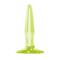 Basix Rubber Works  Mini Butt Plug-Glow In The Dar