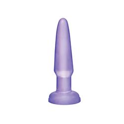 Basix Rubber Works  Butt Plug Beginners - Colour Purple
