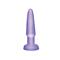 Basix Rubber Works  Beginners Butt Plug-Purple