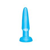 Basix Rubber Works Butt Plug Principiantes - Color Azul