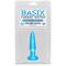 Basix Rubber Works Butt Plug Beginners - Colour Blue