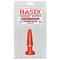 Basix Rubber Works Butt Plug Beginners - Colour Red