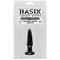 Basix Rubber Works  Beginners Butt Plug-Black