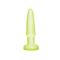 Basix Rubber Works  Beginners Butt Plug-Glow In T